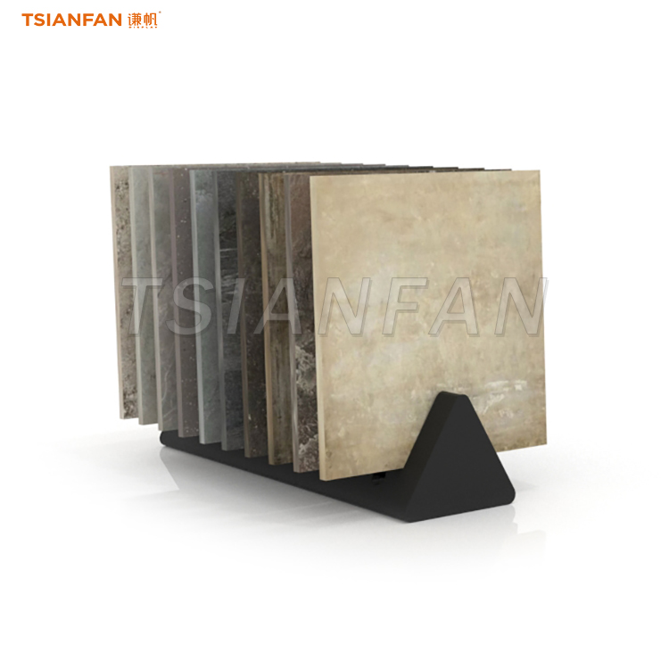 Floor insert tile tile display rack color optional exhibition hall stand