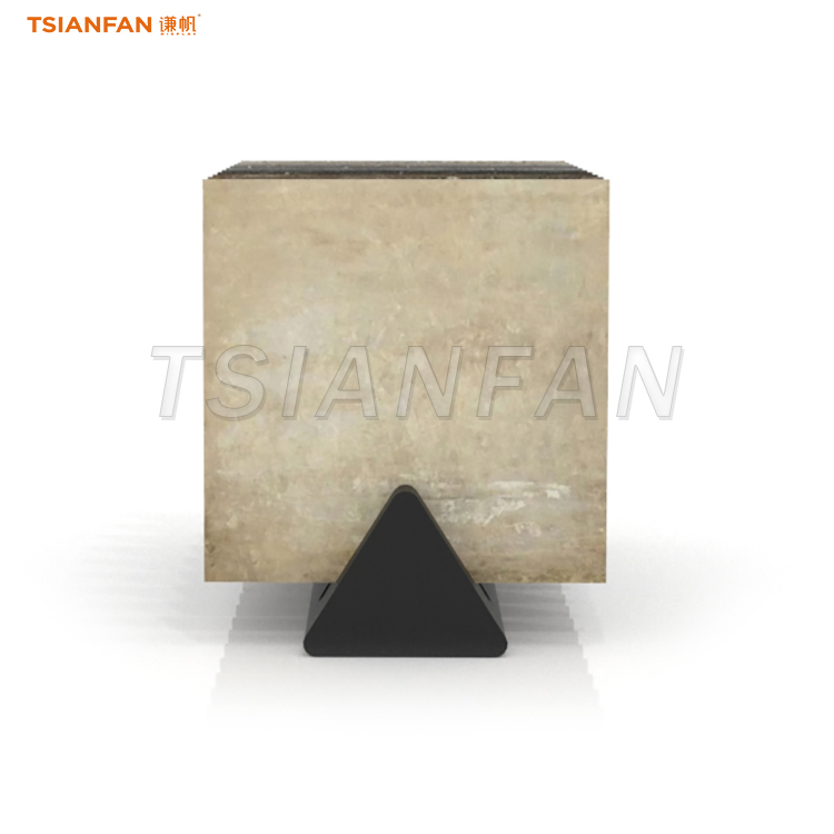 Floor insert tile tile display rack color optional exhibition hall stand