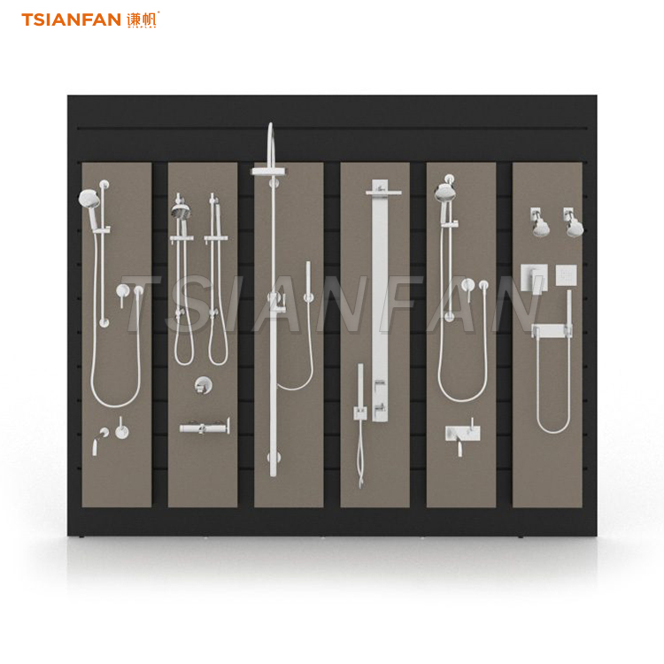 Shower shower technical wall sample floor back display-VM012