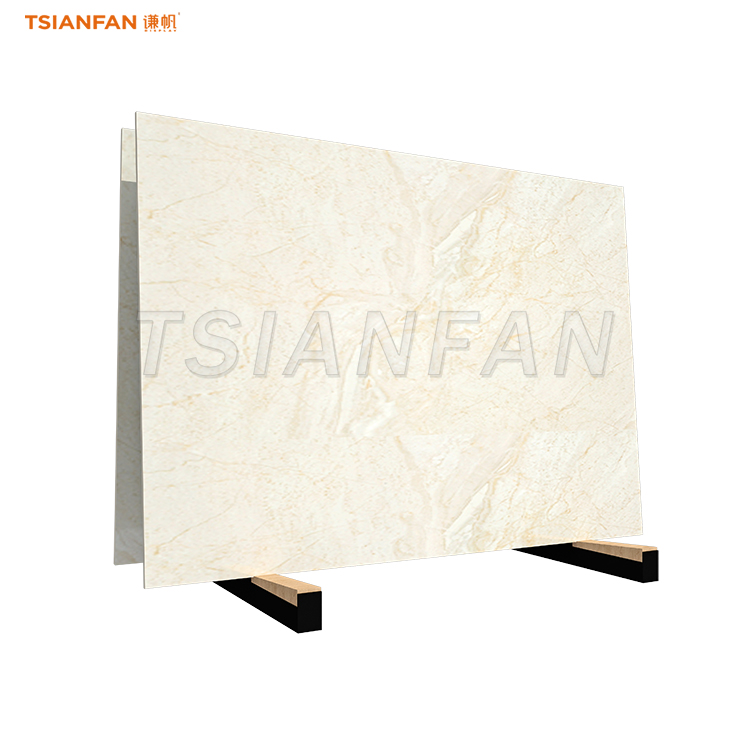 Marble slab shelf warehouse rock slab support floor layout