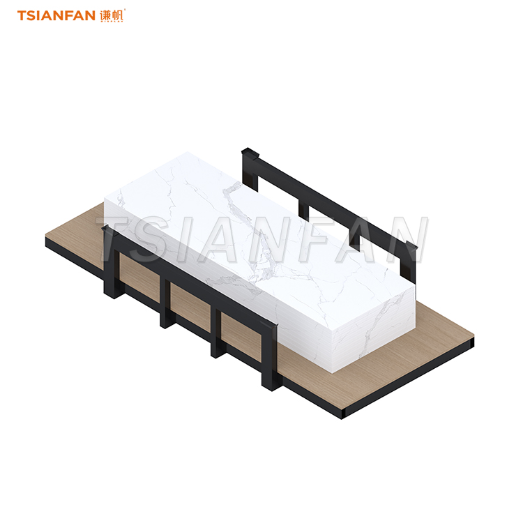 New flat panel display stand Black metal frame -SD151