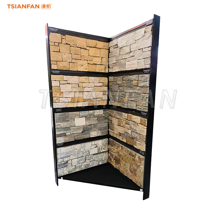 Outdoor stone floor display stand custom cultural stone outdoor custom display