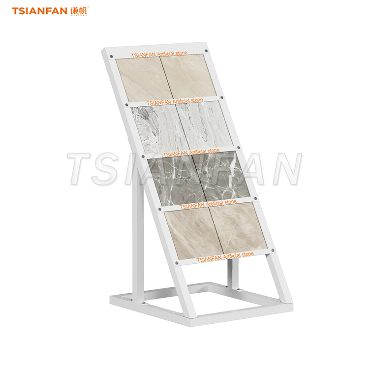 showroom display for stone sample premium stone display stand-SRL047