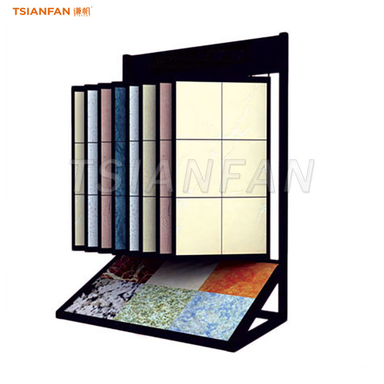 ceramic tile combined frame combination display stand