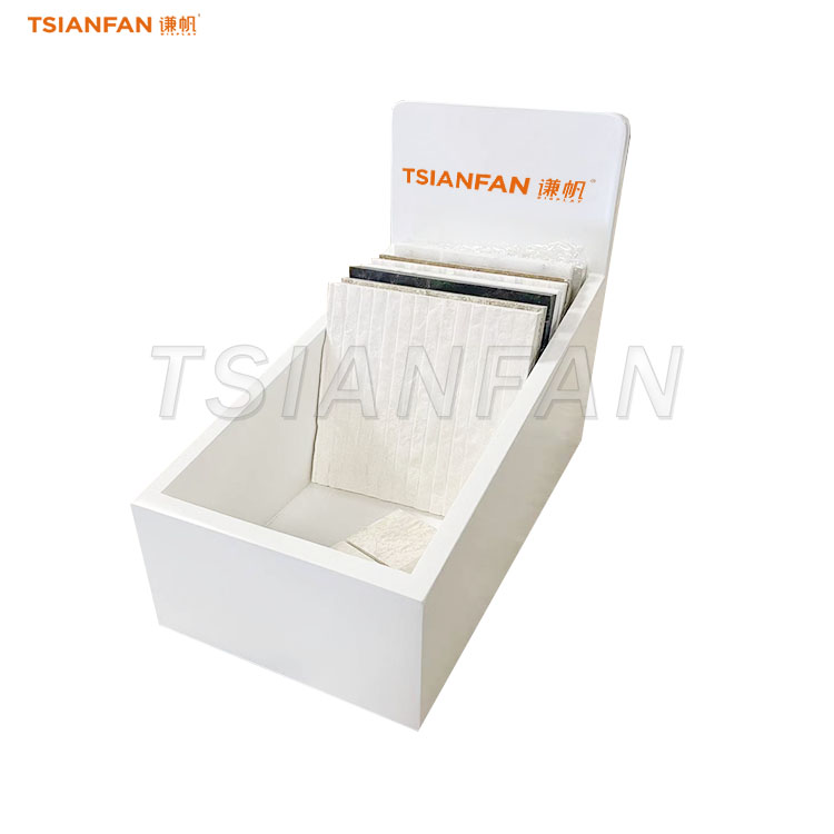 marble stone display rack table top display rack