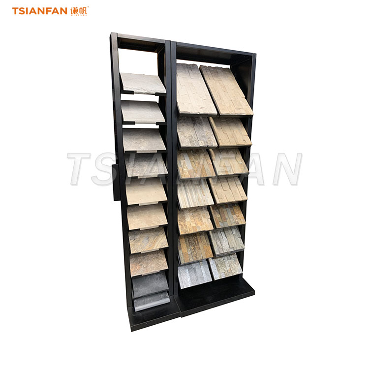 vertical natural stone display cabinet