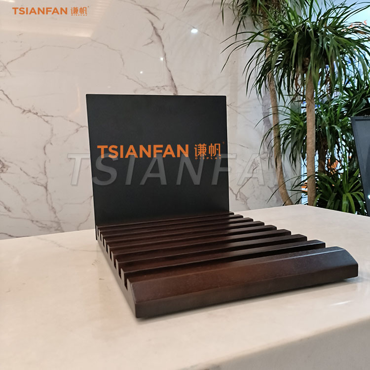 木质石材台面展示架