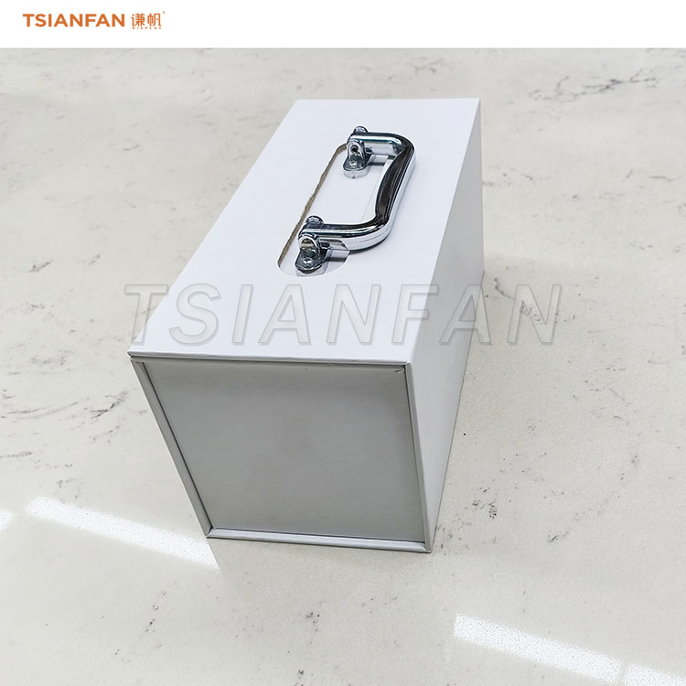 sample stone display boxes handle display box