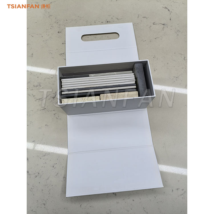 sample stone display boxes handle display box