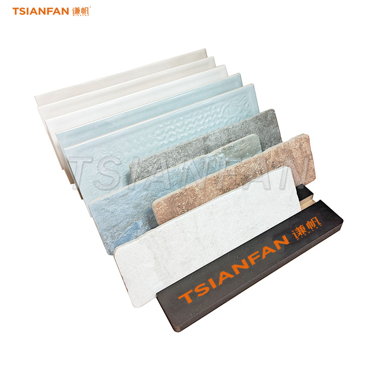 marble stone table top display rack