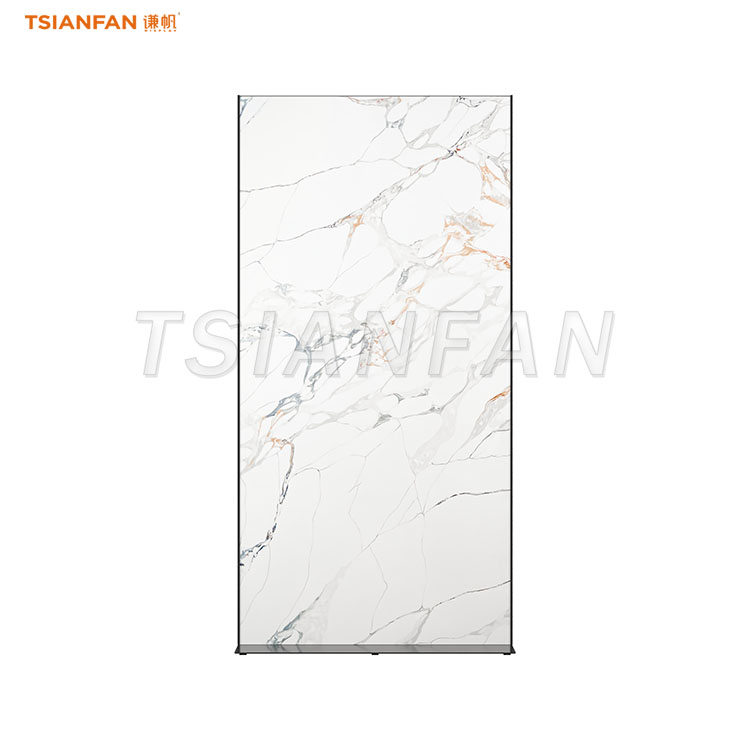 vertical marble slab display stand