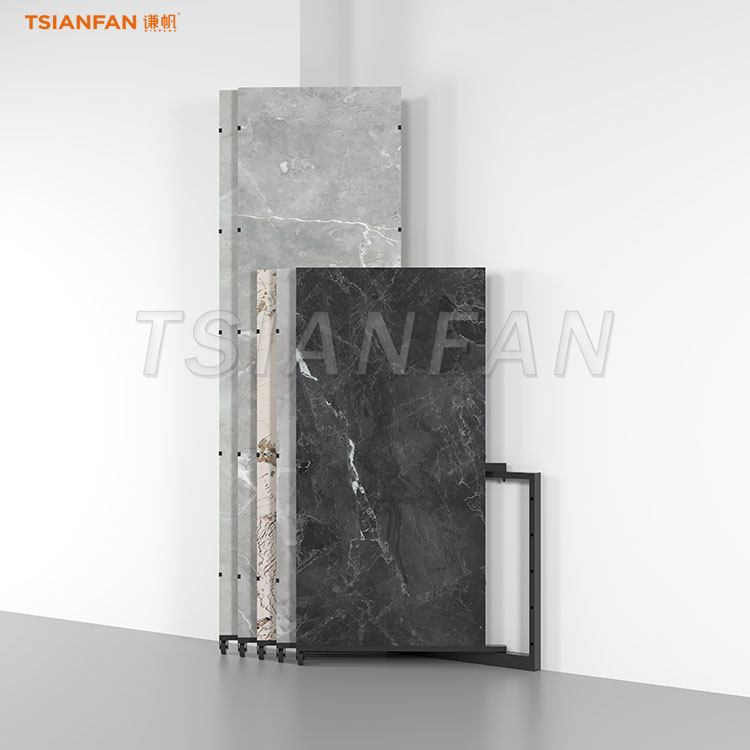 sliding ceramic tiles display rack-SG031