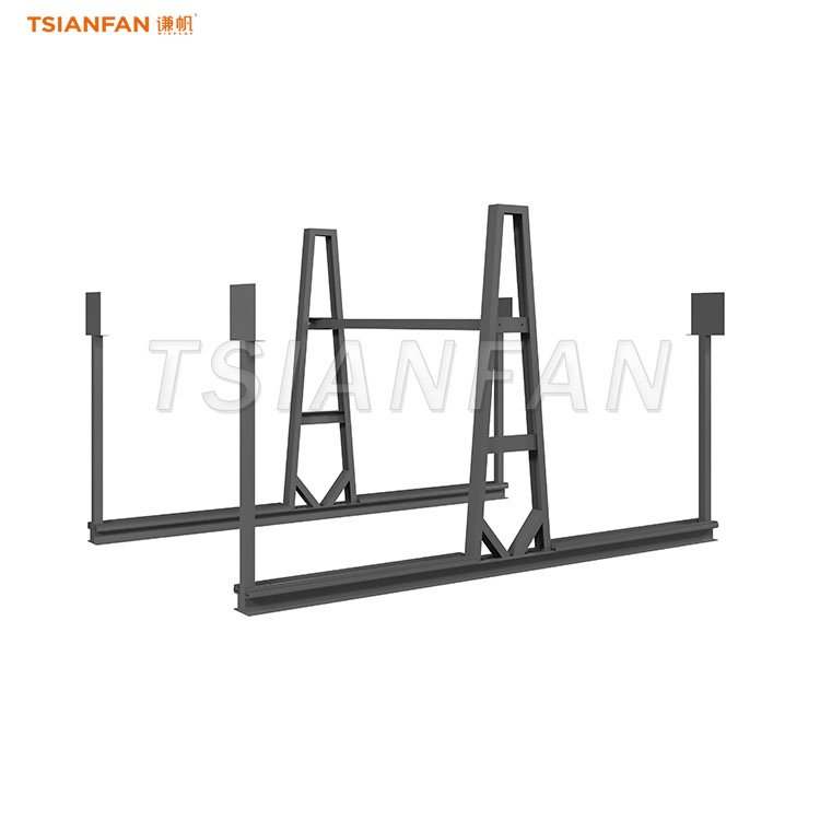 sturdy stone slab display rack-SD807