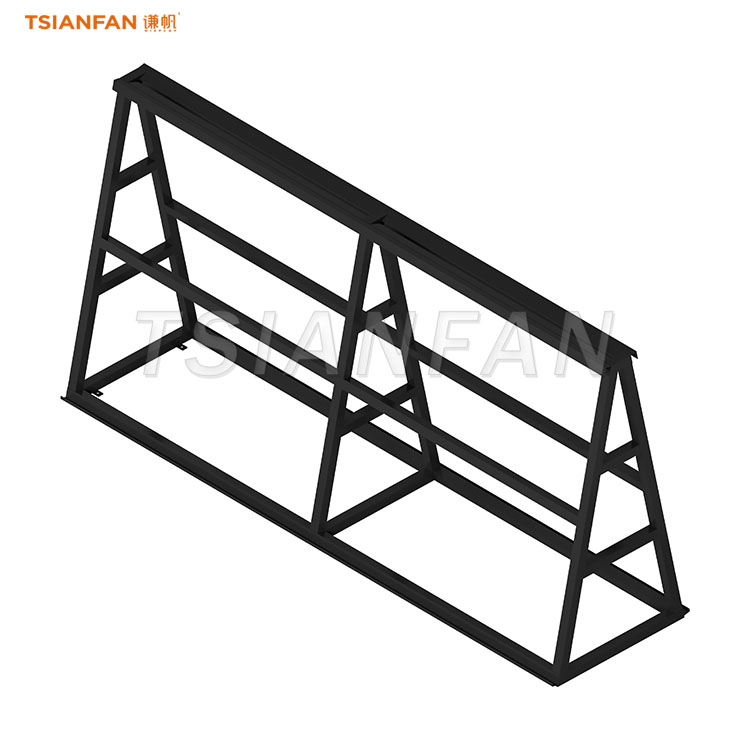 large slab stone display stand metal display rack-SD101