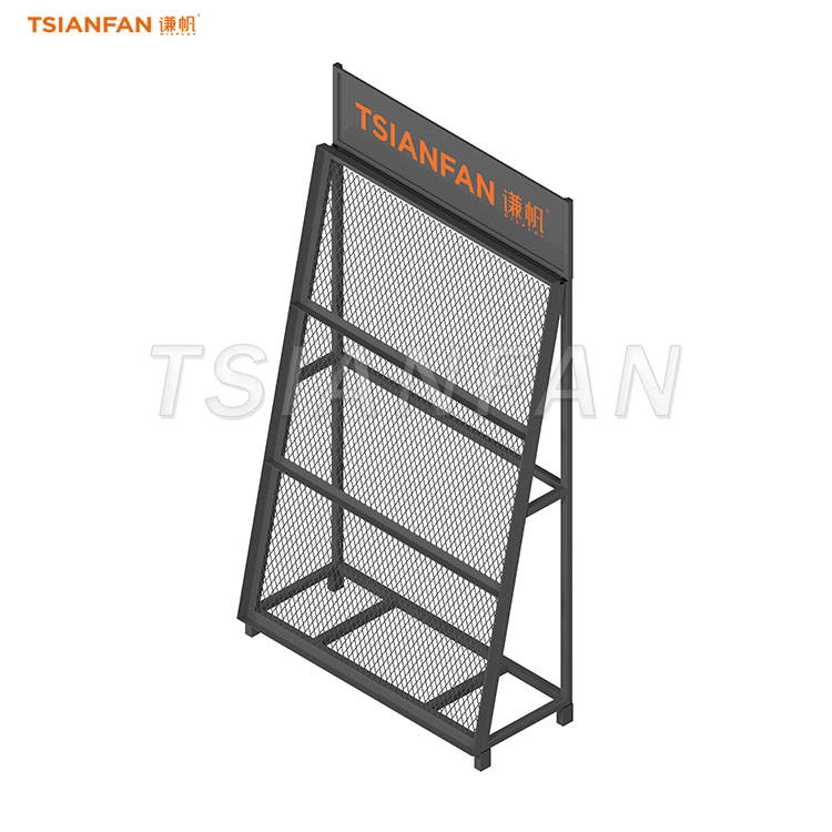 premium quality slab display rack metal display stand-SG901