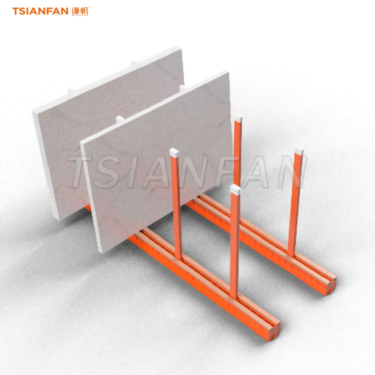 granite slab display rack showroom stone display ideas