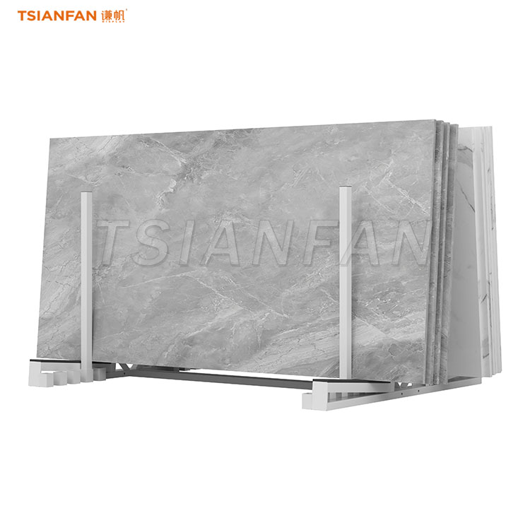 custom slab stands stone display rack supplier-SD050