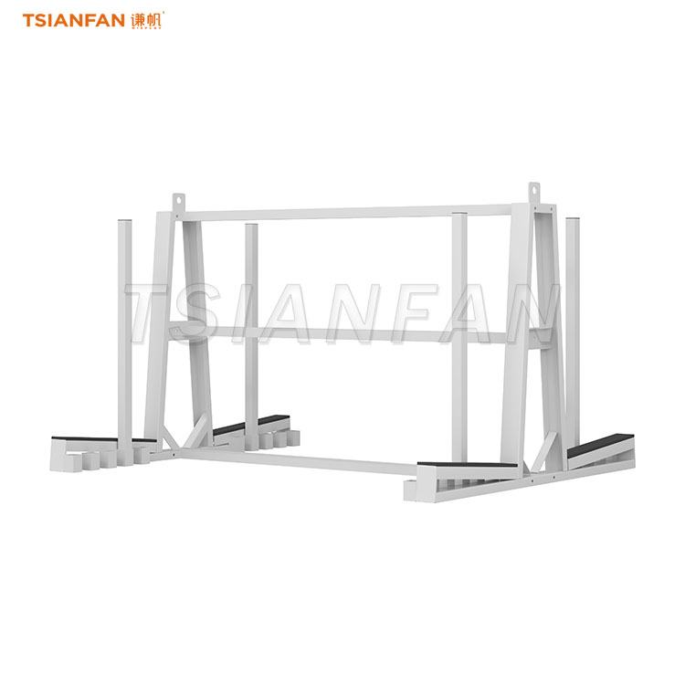 custom slab stands stone display rack supplier-SD050