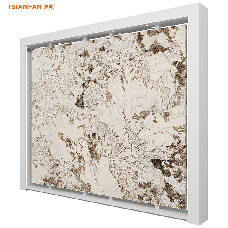 porcelain slab storage rack quartz slab display racks for flooring-DT102