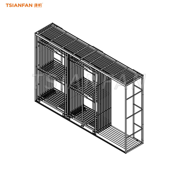 Inventory sample stone sliding display stand