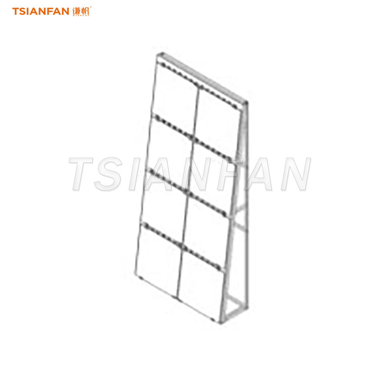 perforated board display stand for tiles in stock