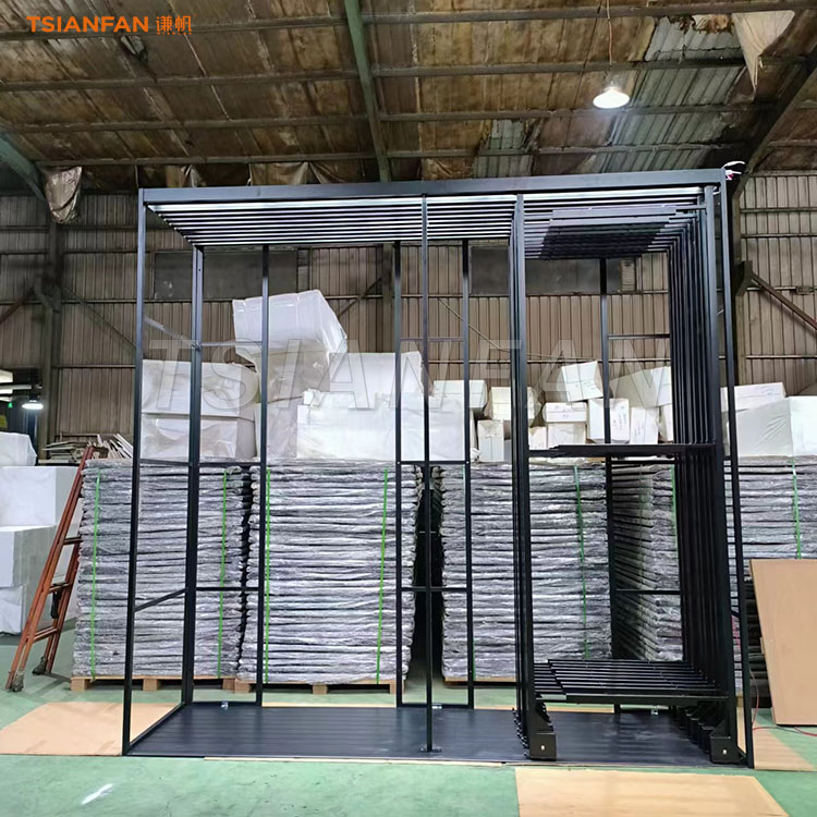 库存石材样品推拉架