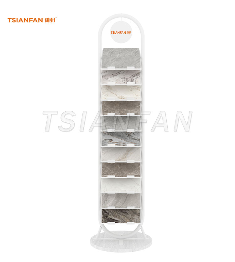 Custom-made tile sample display racks for brands-SRL098