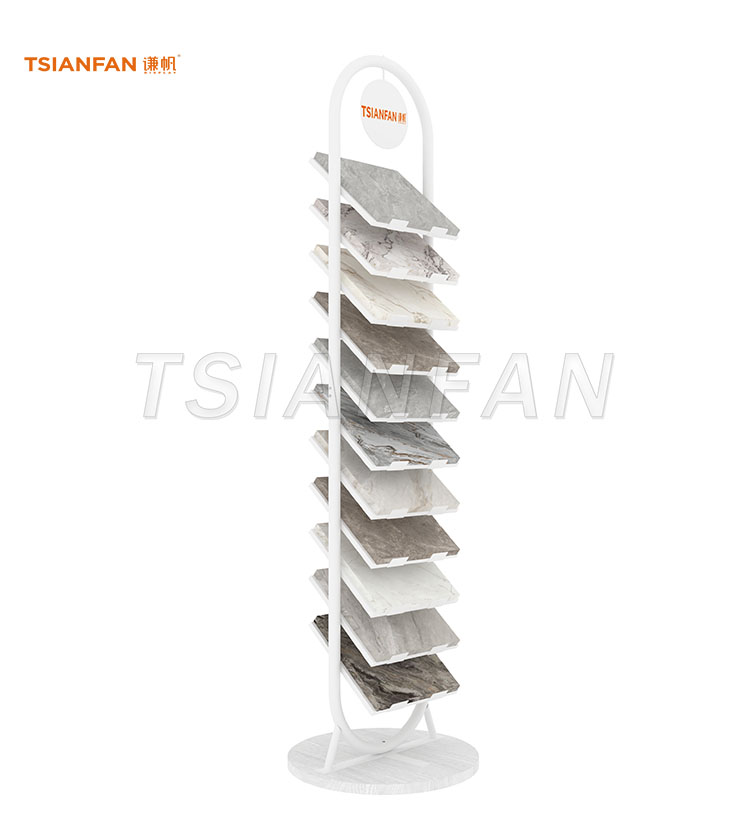 Custom-made tile sample display racks for brands-SRL098