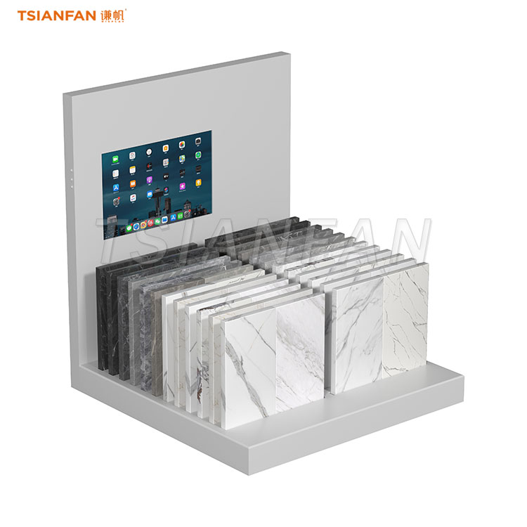 Small countertop digital rack for tile showrooms-SRT138