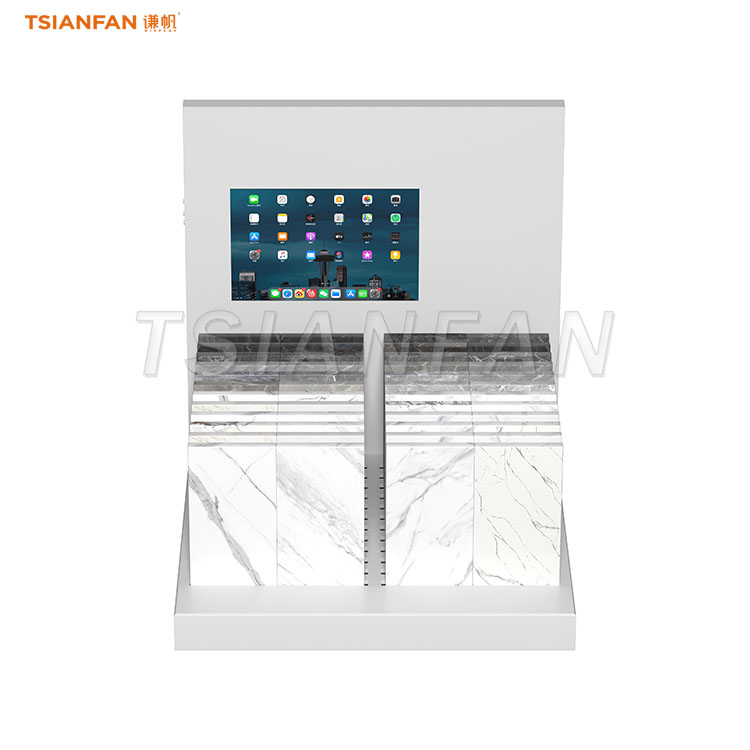 Small countertop digital rack for tile showrooms-SRT138