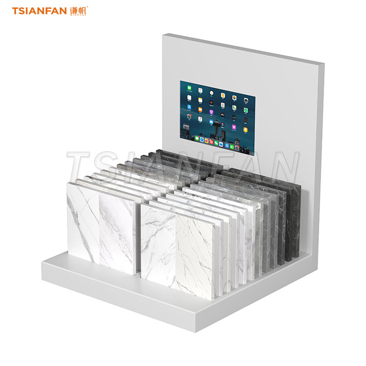 Small countertop digital rack for tile showrooms-SRT138