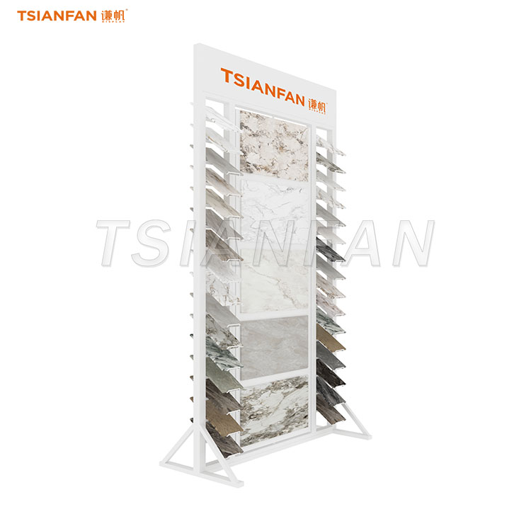 Heavy-duty floor-standing racks for tile samples-SRL954