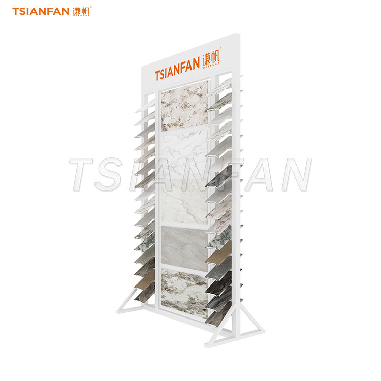 Heavy-duty floor-standing racks for tile samples-SRL954
