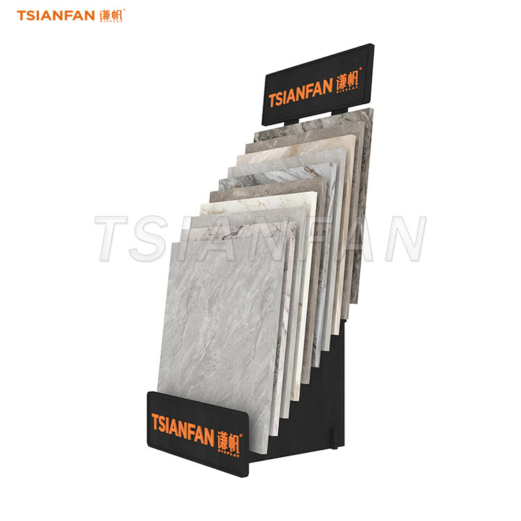 Economy Steel Tile Display Stand for Showroom & Retail-CE014