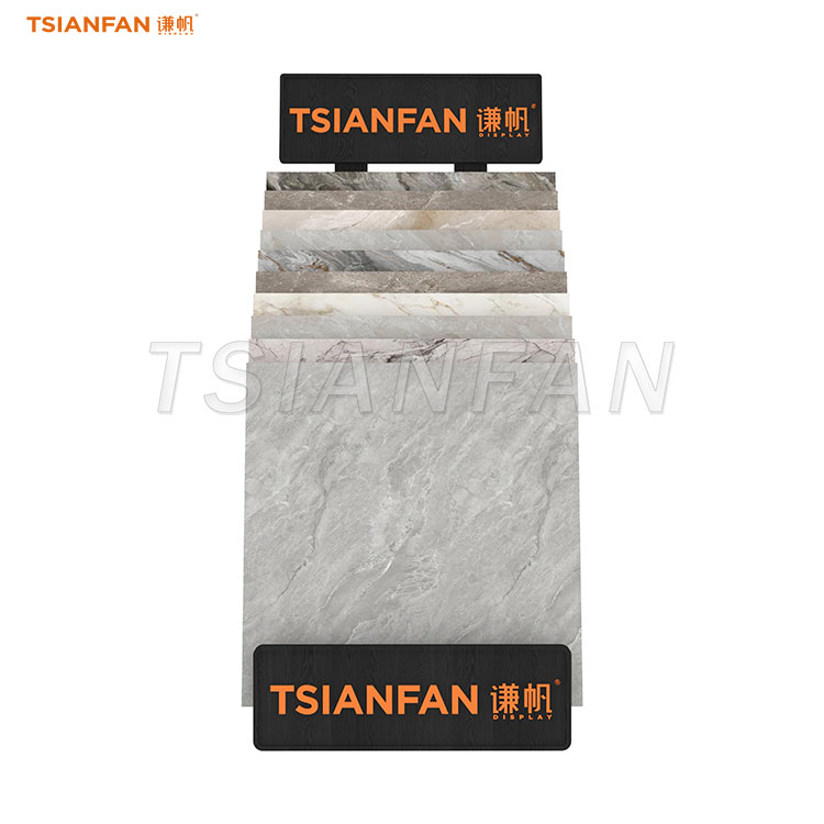 Economy Steel Tile Display Stand for Showroom & Retail-CE014