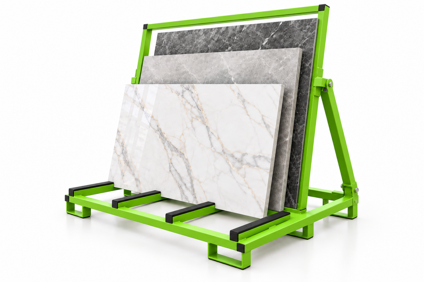 A-Frame Stone Slab Display Rack SD001