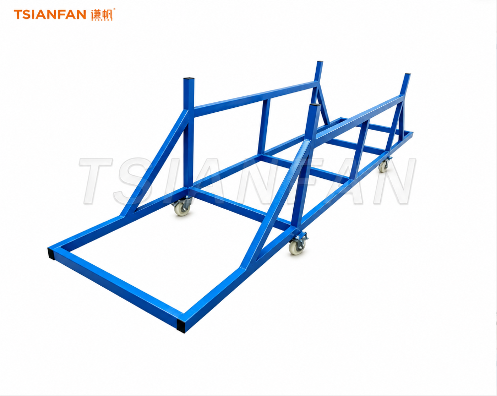 Heavy Duty Mobile Stone Slab Display Rack SD004