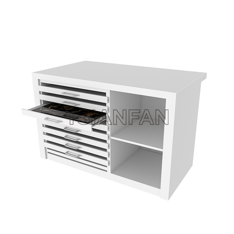 Ceramic Tile Drawer Display Stand-CC009