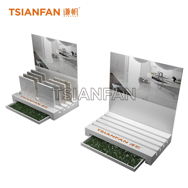 waterfall tile display rack CE908