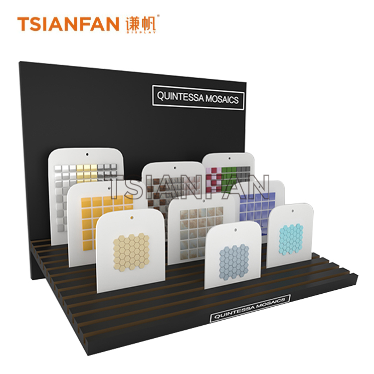 waterfall tile display rack CE914