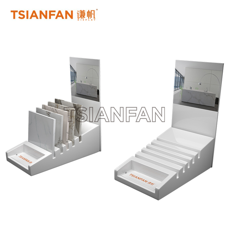 waterfall tile display rack CE928