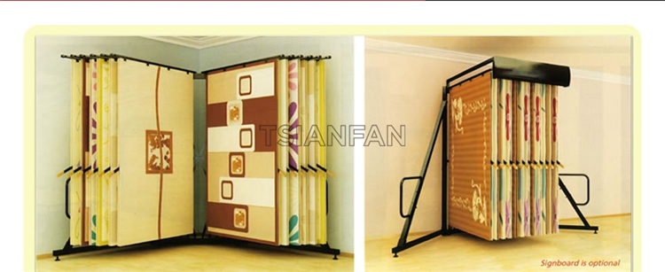 Page-turning carpet stand DF907