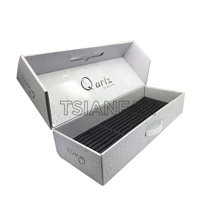 Paper display box PB301-corrugated tray