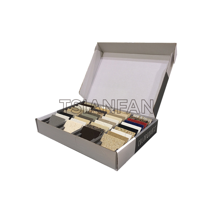 Paper display box PB304-corrugated tray