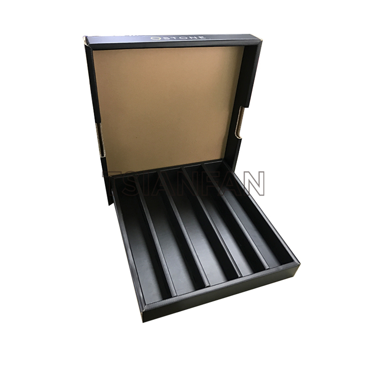 Paper display box PB306-corrugated tray