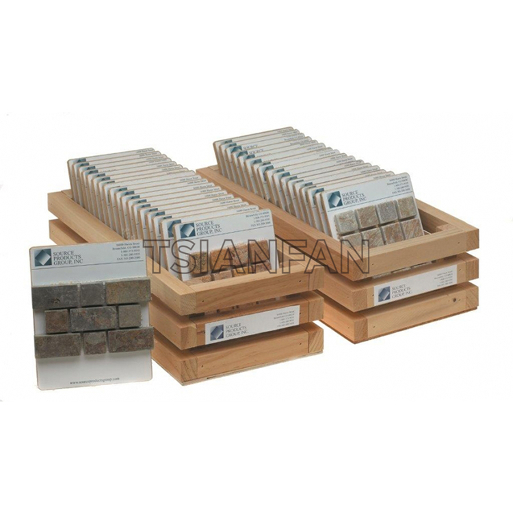 Paper display box PB705-solid wood box