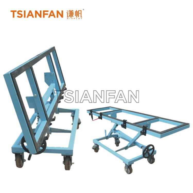 Stone slab display rack SD081