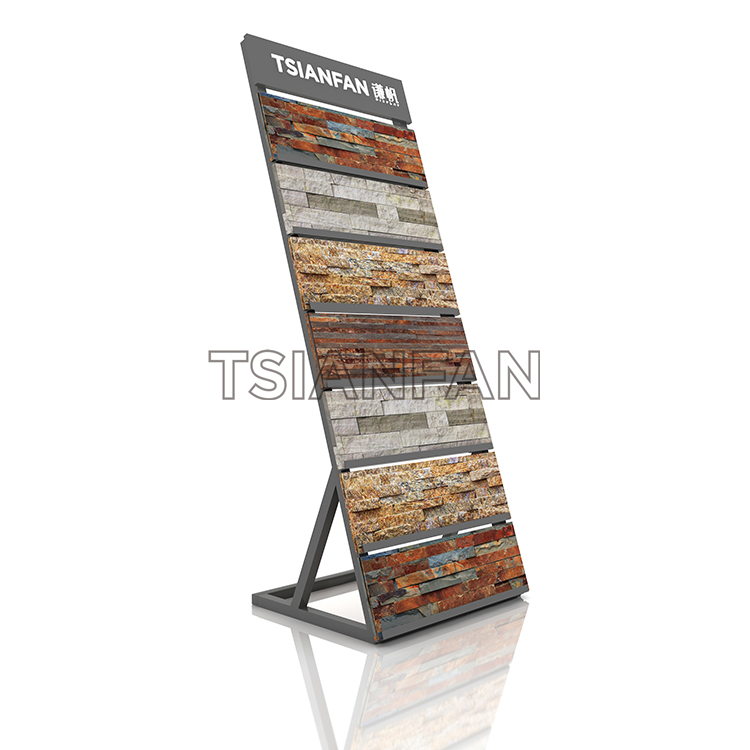 Artificial stone floor tile engineered stone display rack-SG805