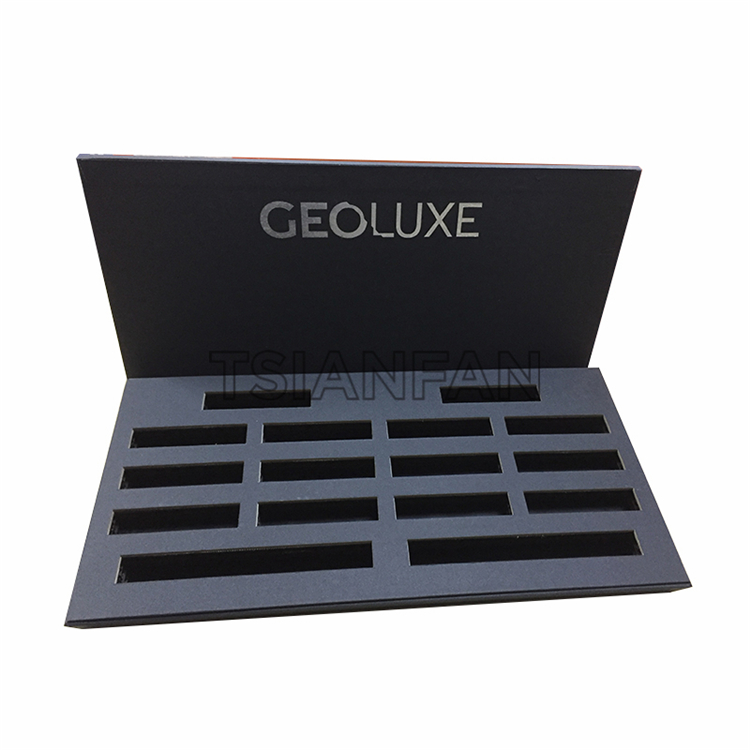 Small Metal Stone Tile Sample Stand For Showroom Displays SRT219