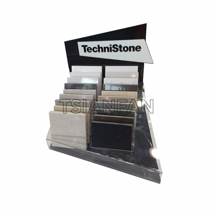 Marble Sample Display Stand For Stone Quartz SRT303